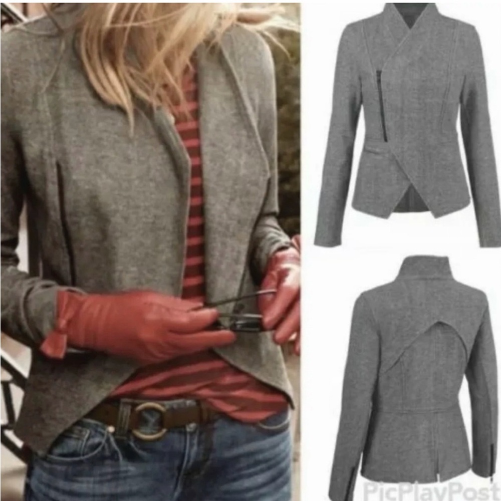 CAbi | Rebel Moto Asymmetrical Blazer